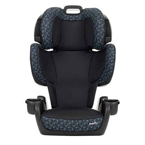 Evenflo GoTime LX Booster Car Seat (Quincy Blue) - 7