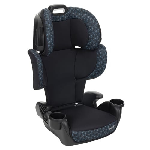 Evenflo GoTime LX Booster Car Seat (Quincy Blue) - 4