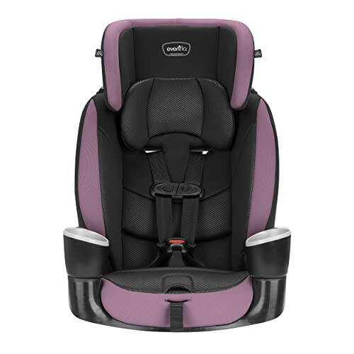 Evenflo Maestro Sport Convertible Booster Car Seat, Forward Facing, High Back, 5-Point Harness, For Kids 2 to 8 Years Old, Whitney Pink - 13