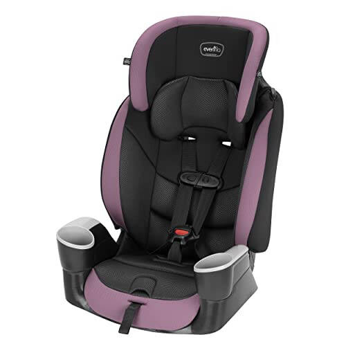 Evenflo Maestro Sport Convertible Booster Car Seat, Forward Facing, High Back, 5-Point Harness, For Kids 2 to 8 Years Old, Whitney Pink - 16