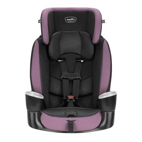 Evenflo Maestro Sport Convertible Booster Car Seat, Forward Facing, High Back, 5-Point Harness, For Kids 2 to 8 Years Old, Whitney Pink - 7