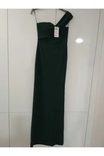 Evening Dress Long Dress Emerald Green - Emerald green - 4