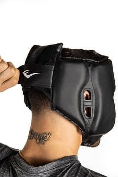 Everlast Core Boxing Headgear – Lightweight, Adjustable Sparring Helmet for Adults & Teens, Black - 3