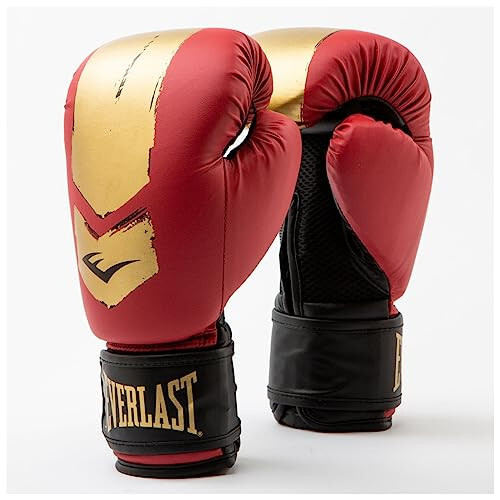 Everlast Prospect 2 Antrenman Eldivenleri - Gelişmiş Bilek Sarımı Desteği İçin - Bilek Stabilitesi ve Güvenli Uyum İçin Cırt Cırt Kapanış - Antrenman ve Sparring İçin İdeal - 6