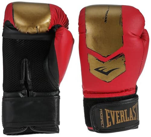 Everlast Prospect 2 Antrenman Eldivenleri - Gelişmiş Bilek Sarımı Desteği İçin - Bilek Stabilitesi ve Güvenli Uyum İçin Cırt Cırt Kapanış - Antrenman ve Sparring İçin İdeal - 3