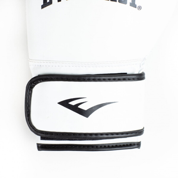 Everlast Synthetic Leather Core Training Gloves for Boxing, White, S/M- - 3