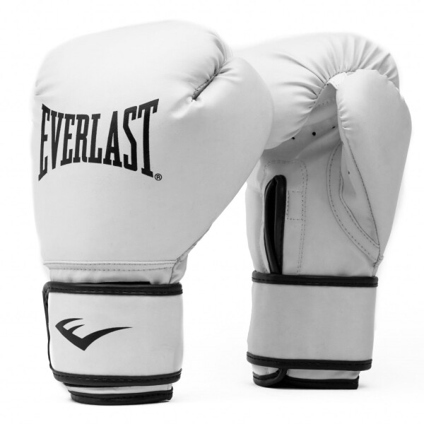 Everlast Synthetic Leather Core Training Gloves for Boxing, White, S/M- - 7
