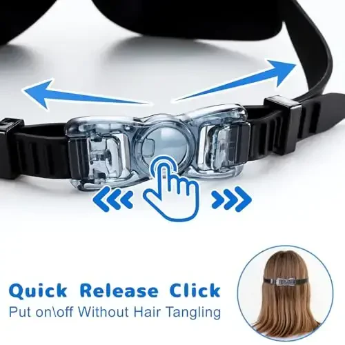 EverSport 2 Pack Kids Swim Goggles Age 8-16 Extra Silicone Layer, Swimming Goggles for kids Teen Youth Children Boys Girls - 8