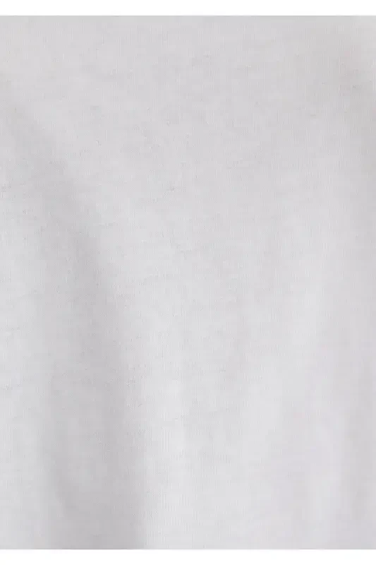 Evil Eye Bead Printed White T-Shirt Regular Fit / Normal Cut 1613444-70057 - 7