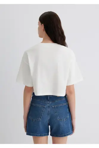 Evil Eye Bead Printed White T-Shirt Standard 161344 - 4