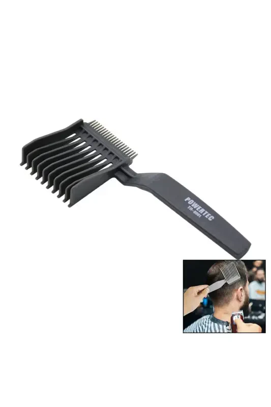 Evimol Hair Cutting Styling Comb Plastic Double Sided Tr-0001 (4172) - 1