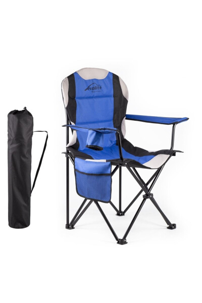 Evolite Folding Camping Table + 4 Evolite Folding Camping Chairs - Perfect for garden, balcony or picnics. - 2