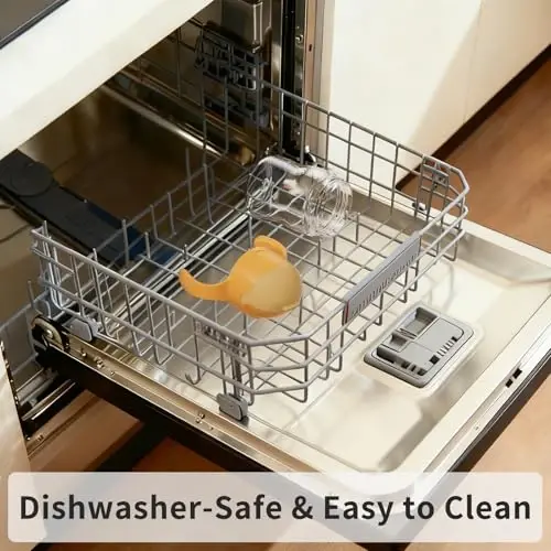 Evorie Tritan Weighted Straw Sippy Cup Baby va Toddlerlar uchun tutqichli, 6 oylik va undan katta bolalar uchun to'kilmaydigan bolalar uchun suv idishi, 7 Oz, Chaqaloqlar uchun mashq suv idishi (O'rik) - 4