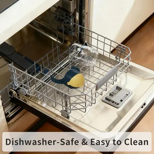 Evorie Tritan Weighted Straw Sippy Cup with Handles for Baby and Toddlers, Spill Proof Baby Water Bottle with Straw for 6 months and up, 7 Oz, Infant Training Water Bottle (Bumble bee) - 4