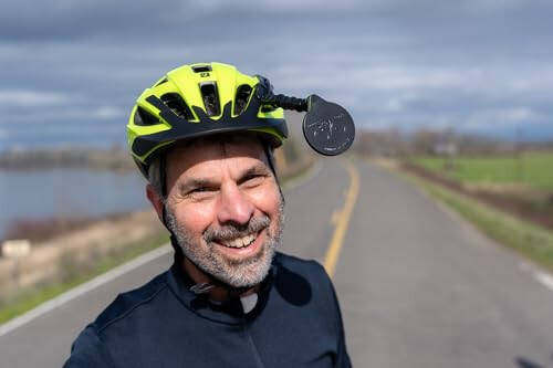 EVT Safe Zone Bicycle Helmet Mirror - 3