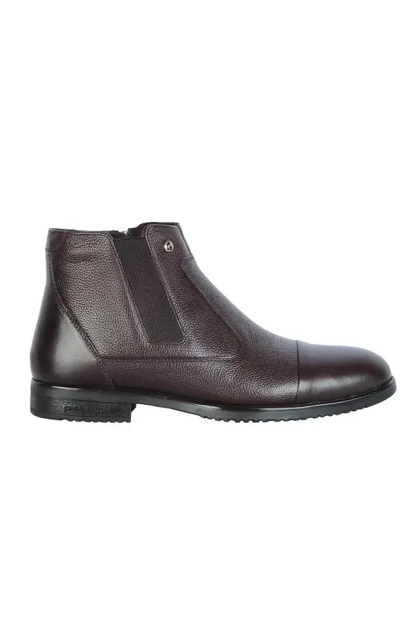 Exclusive coffee brown classic boots for men. - 1