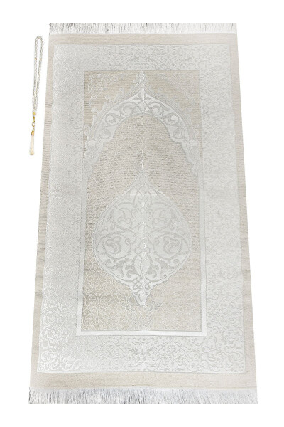 Exclusive Cylindrical Boxed Rug Set White - 5