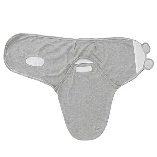 Exemaba Baby Swaddle Sleep Sack for 0-3 months 3-Pack Soft Cotton Yangi tug'ilgan chaqaloqlar uchun o'raladigan Swaddle Wrap Qizlar uchun - 4