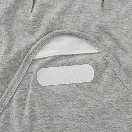 Exemaba Baby Swaddle Sleep Sack with Hat Set for 0-3 months 3-Pack Soft Cotton Newborn Wearable Swaddle Wrap for Girls Boys - 2