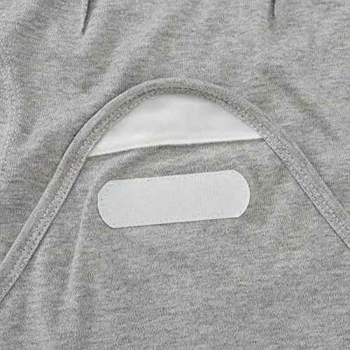 Exemaba Baby Swaddle Sleep Sack with Hat Set for 0-3 months 3-Pack Soft Cotton Newborn Wearable Swaddle Wrap for Girls Boys - 7