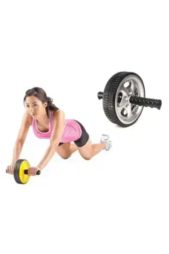 Exercise Wheel Ab Roller Bodybuilding Workout Equipment - 1