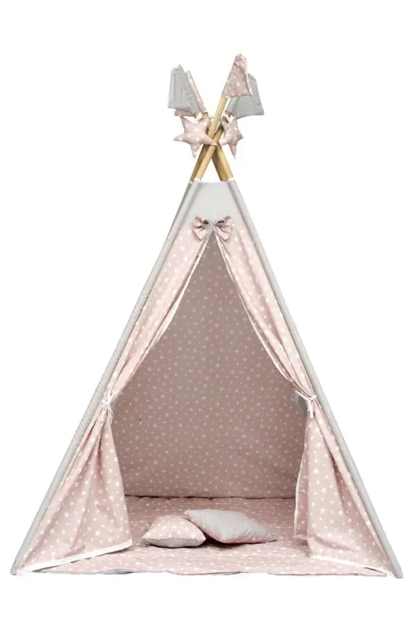 Exorbaby Xl Large Size Wooden And Cotton Play Tent, Play House - 2