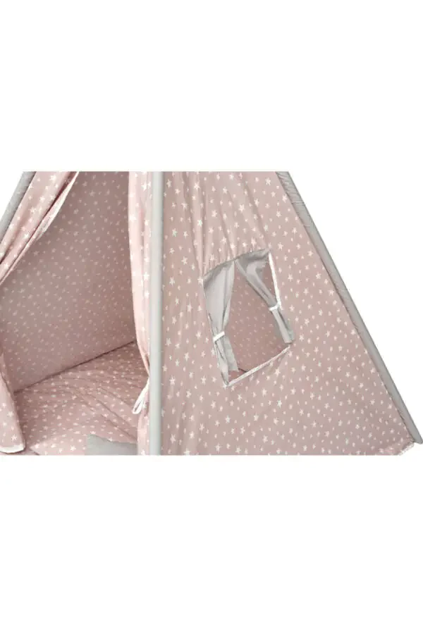 Exorbaby Xl Large Size Wooden And Cotton Play Tent, Play House - 4