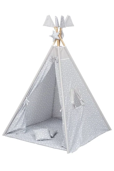 Exorbaby XL Large Wooden and Cotton Play Tent, Play House - EXOR BABY