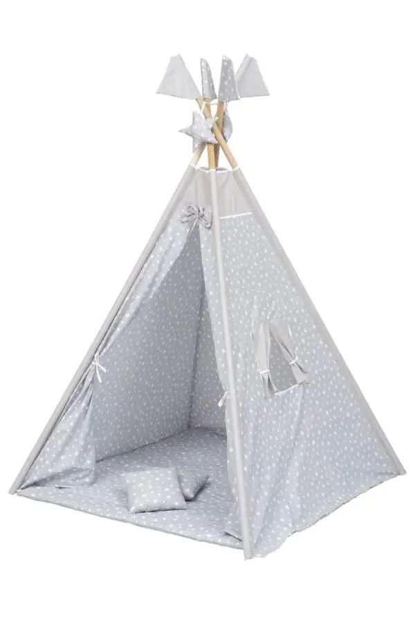 Exorbaby XL Large Wooden and Cotton Play Tent, Play House - 1