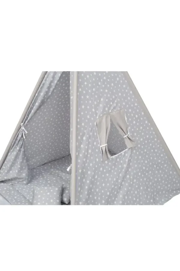 Exorbaby XL Large Wooden and Cotton Play Tent, Play House - 3