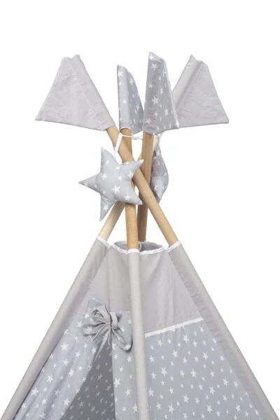 Exorbaby XL Large Wooden and Cotton Play Tent, Play House - 5