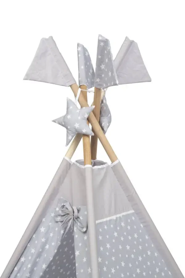 Exorbaby XL Large Wooden and Cotton Play Tent, Play House - 5