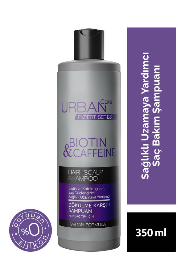 Expert Biotin & Caffeine Anti-Hair Loss Hair Care Shampoo - Helps to Grow Faster - 350 ml - 17