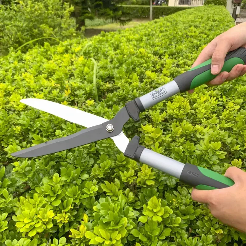 Expert Gardener 20 dyuymli tipratikan qaychi, yashil va qora rangda. - 7