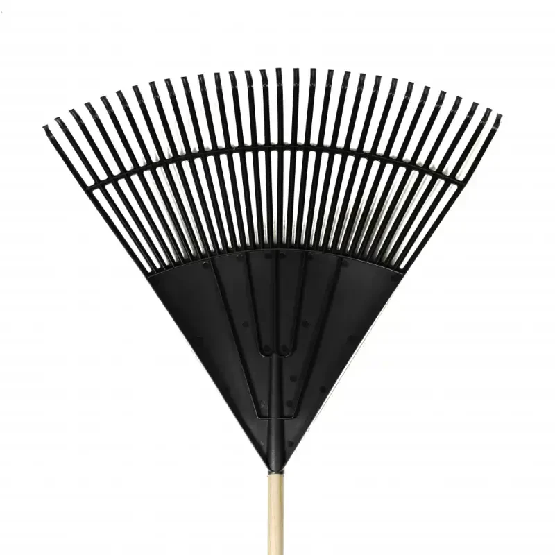 Expert Gardener 30-inch Wood and Poly Leaf Rake - 10