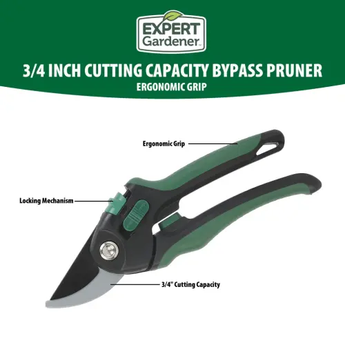 Expert Gardener 3/4-inch Cutting Bypass Pruner - 1