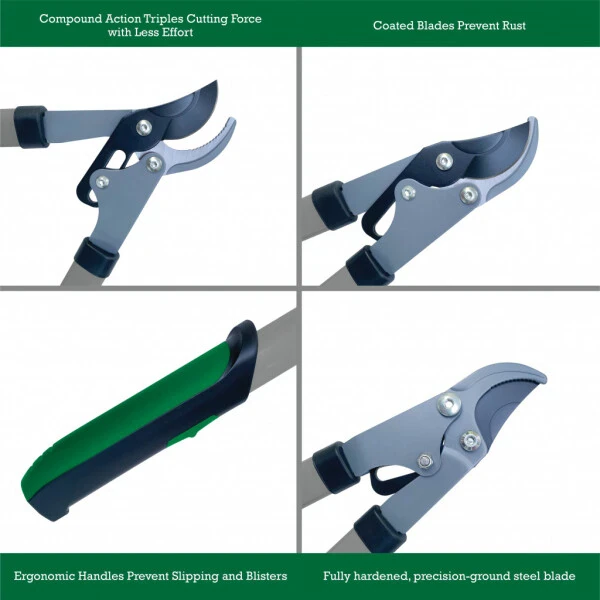 Expert Gardener 15-Inch Lopper, Lightweight and Durable with Ergonomic Grips - 4