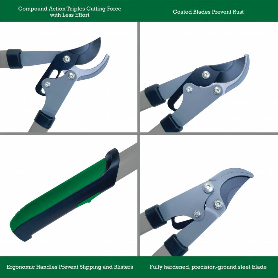 Expert Gardener 15-Inch Lopper, Lightweight and Durable with Ergonomic Grips - 4