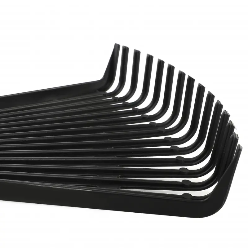 Expert Gardener 8-inch Wood and Poly Shrub Leaf Rake - 8