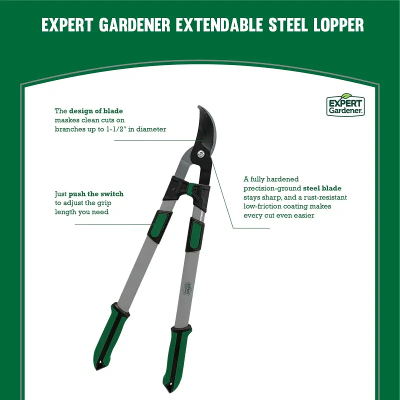 Expert Gardener Extendable 38in Lopper - 2