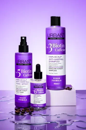 Expert Seriyasi Biotin va Kofeinga Qarshi Soch To'kilishiga Qarshi Tonik - Tez O'sishga Yordam beradi - 200 ML - 8