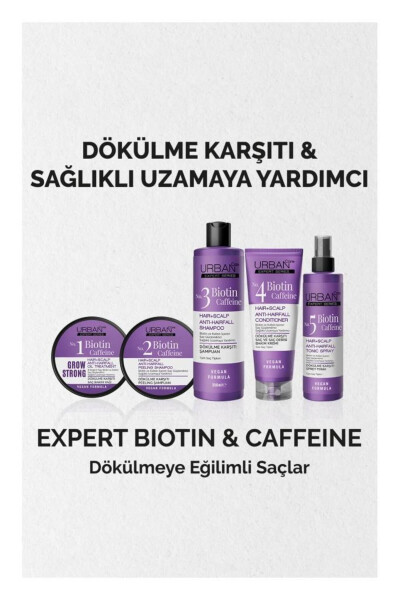 Expert Seriyasi Biotin va Kofeinga Qarshi Soch To'kilishiga Qarshi Tonik - Tez O'sishga Yordam beradi - 200 ML - 5