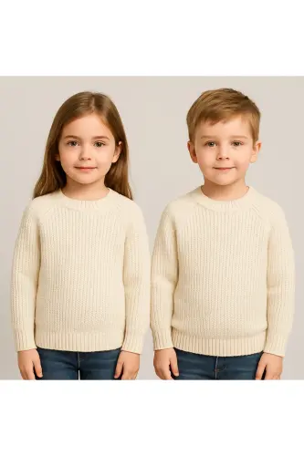 Extra Flexible Bike Neck Unisex Baby & Kids Sweater (0-5 Years) - 4