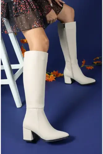 Extra Matte Beige Women's Boot 0012816s-Matte Beige - RICCON (1)