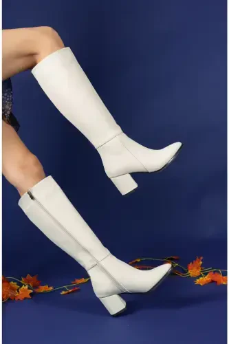 Extra Matte Beige Women's Boot 0012816s-Matte Beige - 4