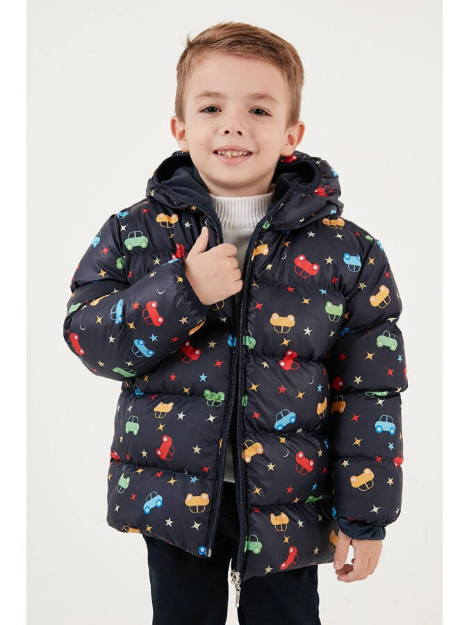 Extra Padded Hooded Puffer Jacket with Soft Fleece Lining 5763003 - 8