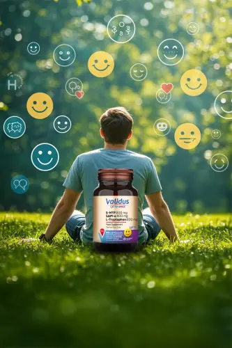 Extra Smile 5 Htp 200 mg L-Tryptophan 200 mg SAM 400 mg 30 Capsules - 6