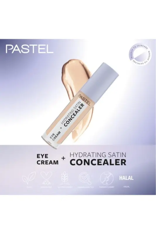 Eye Cream Hydrating Satin Concealer - Göz Kremi Göz Altı Kapatıcısı 61 Vanilla-61 Vanilla - 8