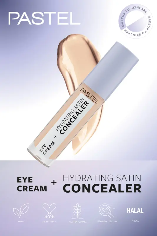 Eye Cream Hydrating Satin Concealer - Крем для глаз увлажняющий сатиновый консилер 61 Vanilla-61 Vanilla - 1