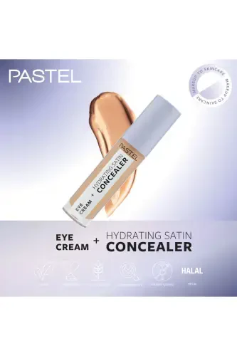Eye Cream Hydrating Satin Concealer - Крем для глаз Увлажняющий Сатиновый Консилер 66 Deep Medium-66 Deep Medium - 8